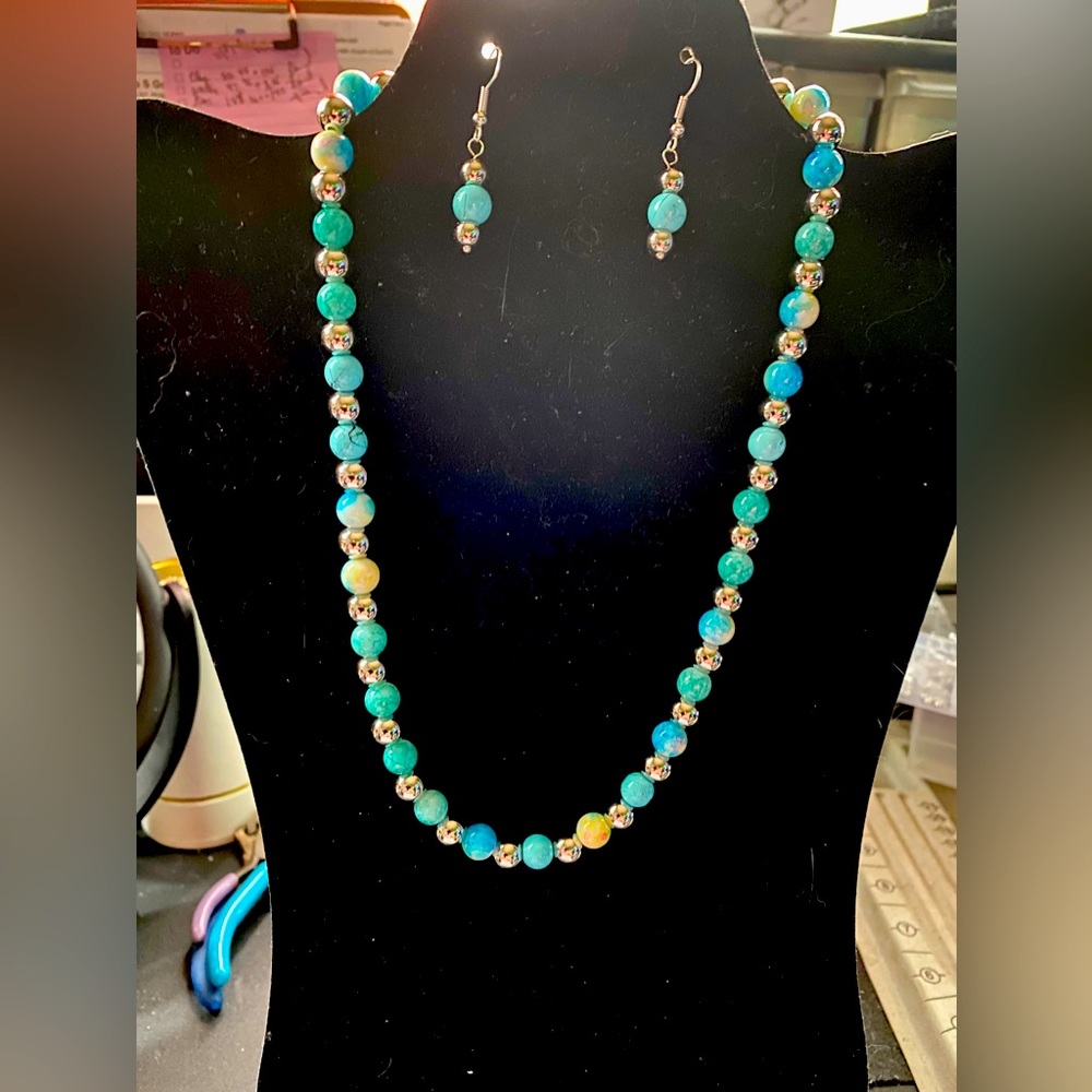 handmade custom jewelry set